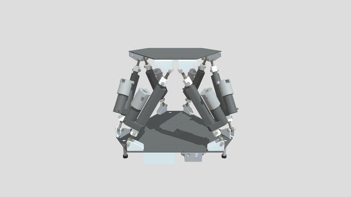 STEWIE Stewart Platfom 3D Model
