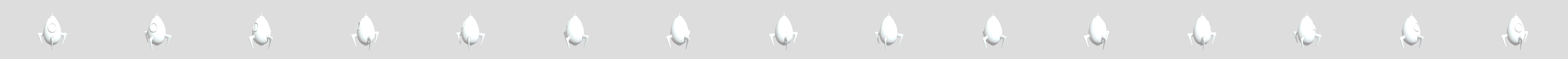 Carter Rocket Frame0406 3D Model