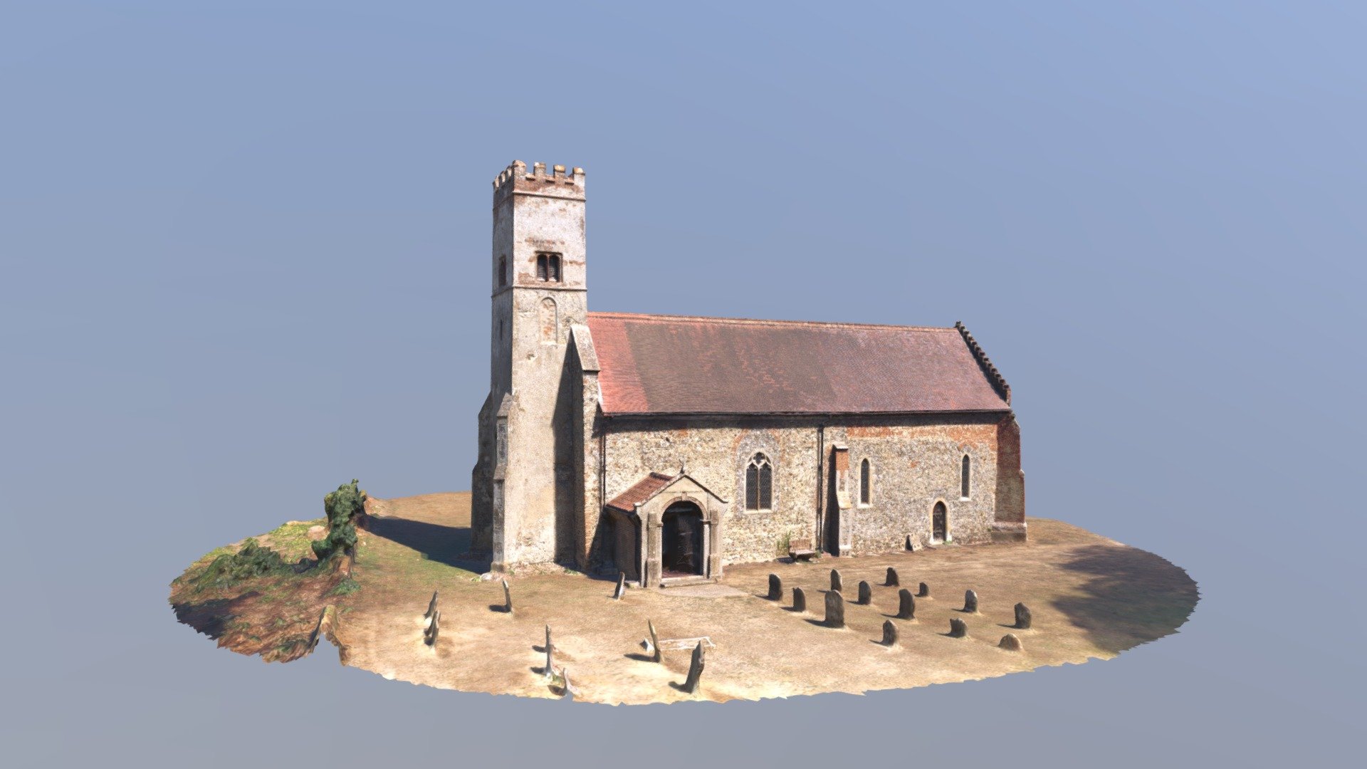 Oxnead Church — Sketchfab embed 3D viewer