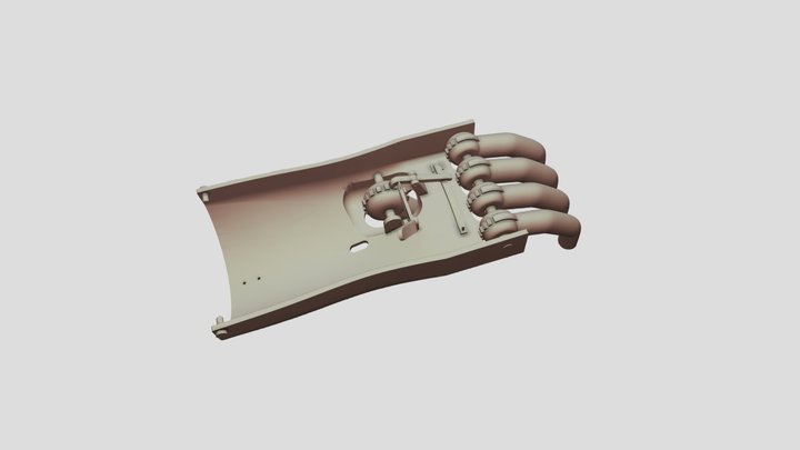 Kassel Hand Project: Work-Alike Bottom 3D Model