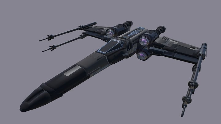 Xwing_LP 3D Model