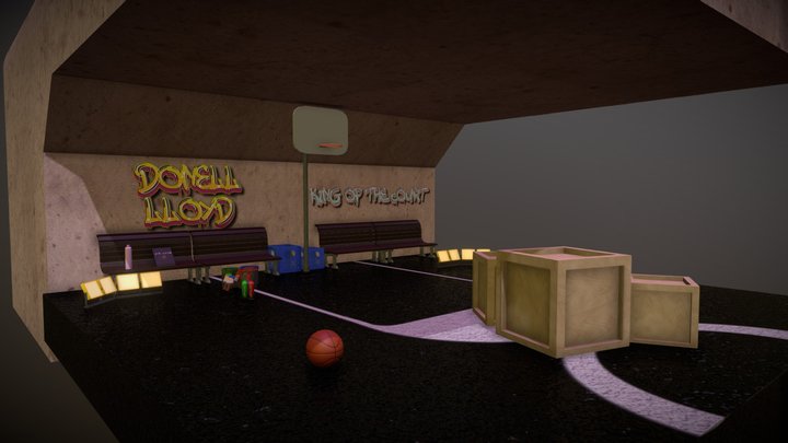 Donell Lloyd's King of the Court! 3D Model