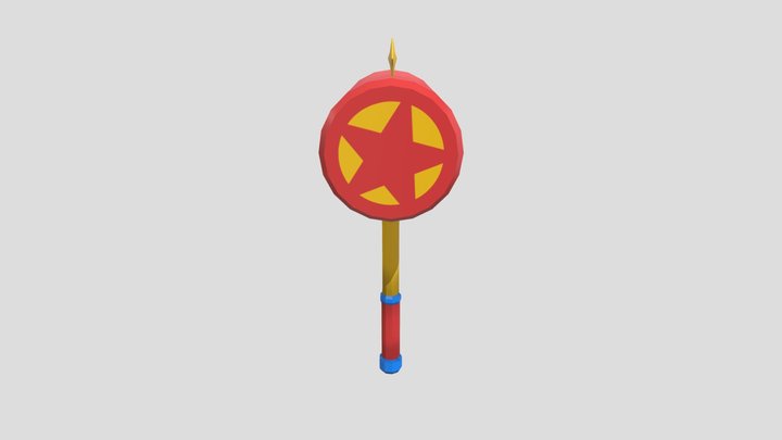 Toy Hammer 3D Model