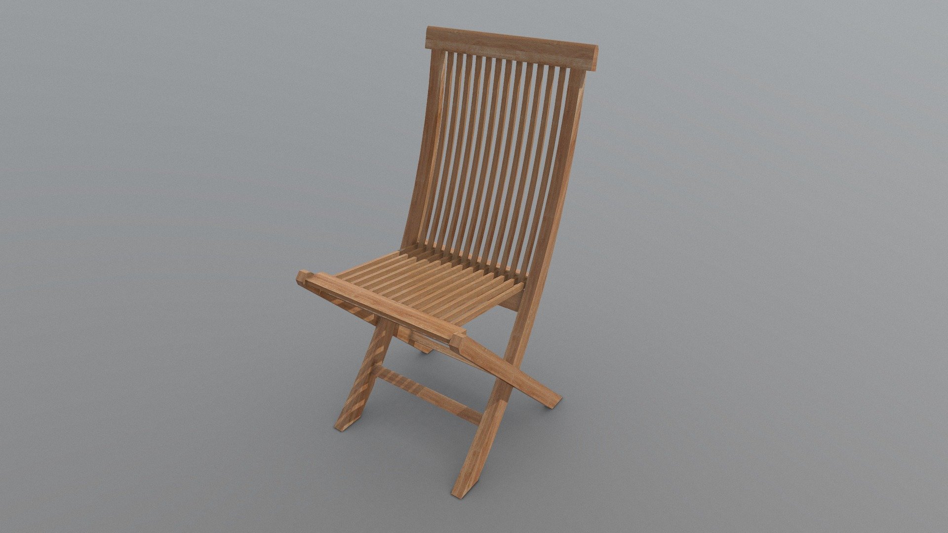 Houten tuinstoel