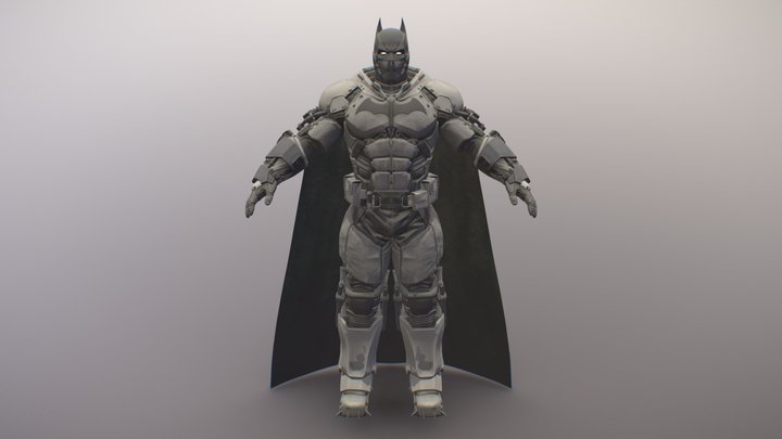 Batman's - Extreme Environment Batsuit 3D Model
