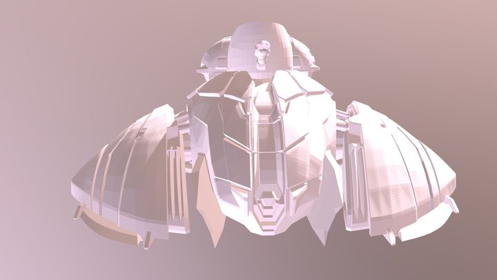 Wraith banished HALO INFINITE 3D Model