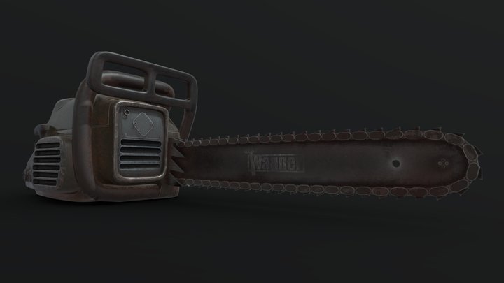 Chainsaw 2 3D Model