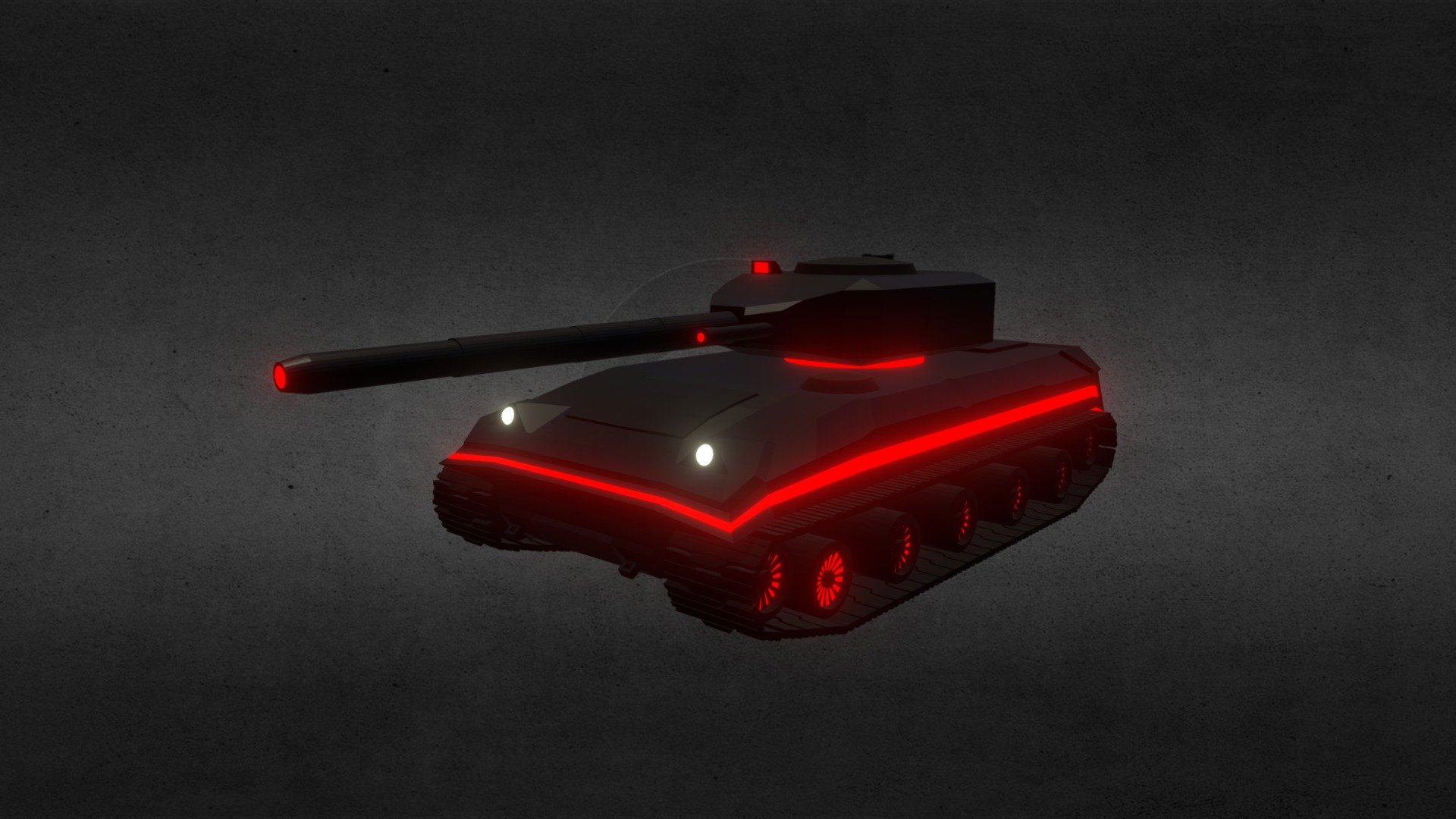 Cyber Tank 3D model by Cartelos [44f9d4c] Sketchfab