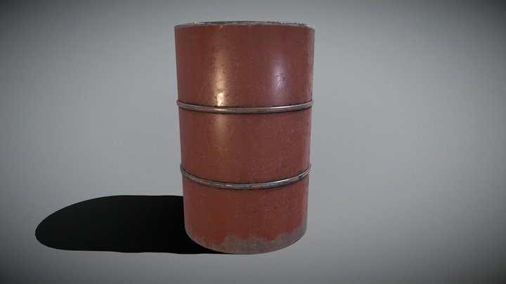 Barrel 3D Model
