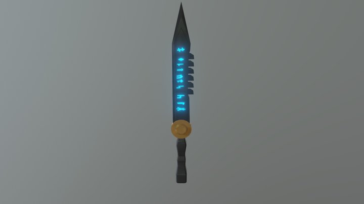 Elemental Sword 3D Model