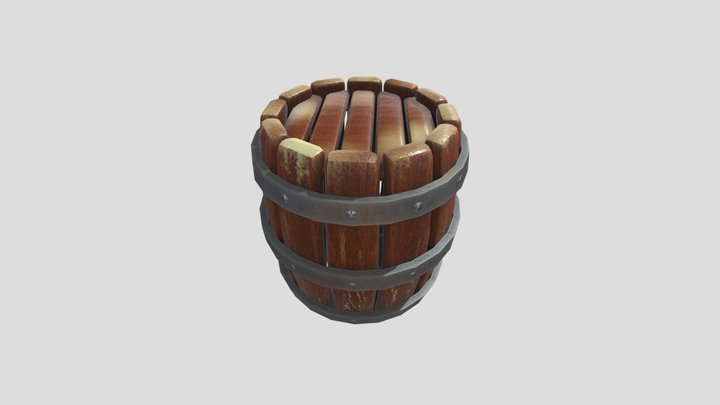 Barrel 3D Model
