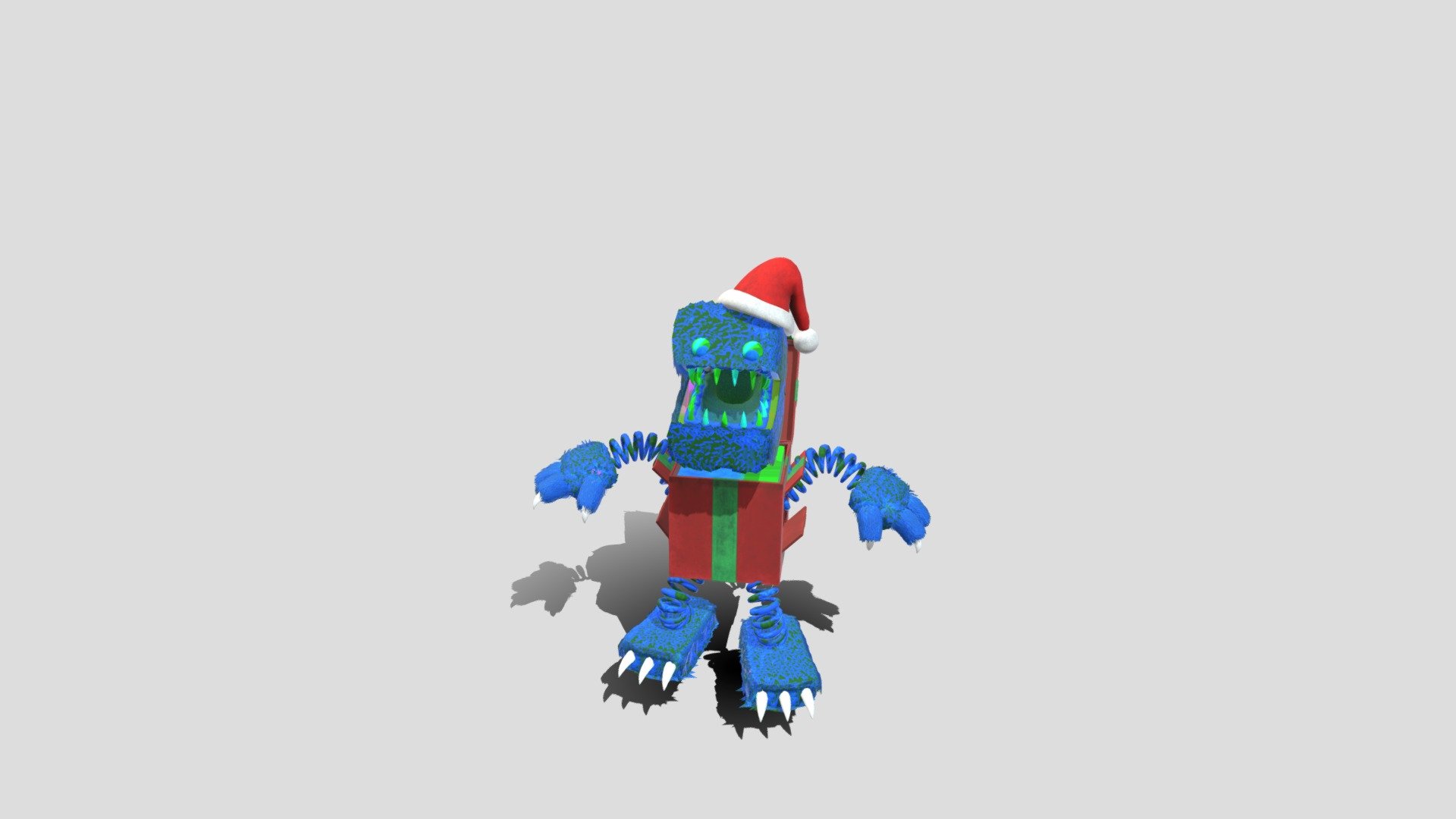 Project-playtime-boxy-boo-christmas - Download Free 3D model by