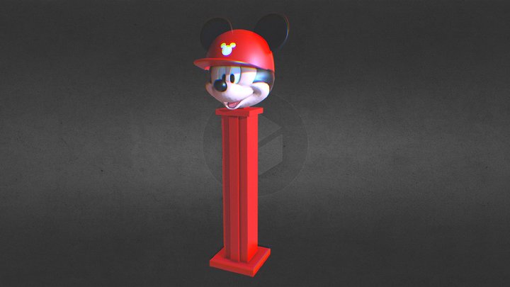 Disney Mickey Mouse Candy 3D Model