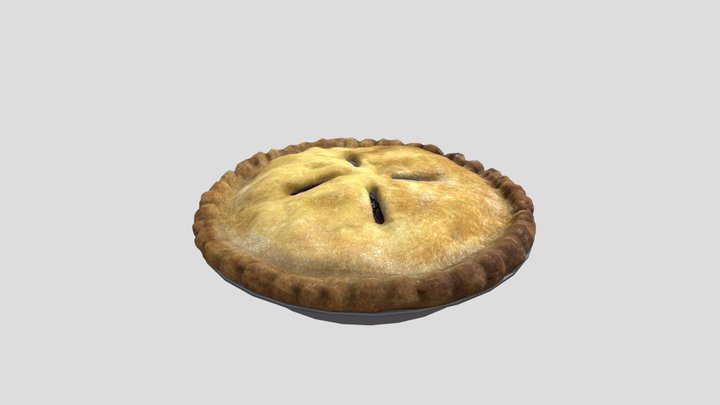 Pie 3D Model
