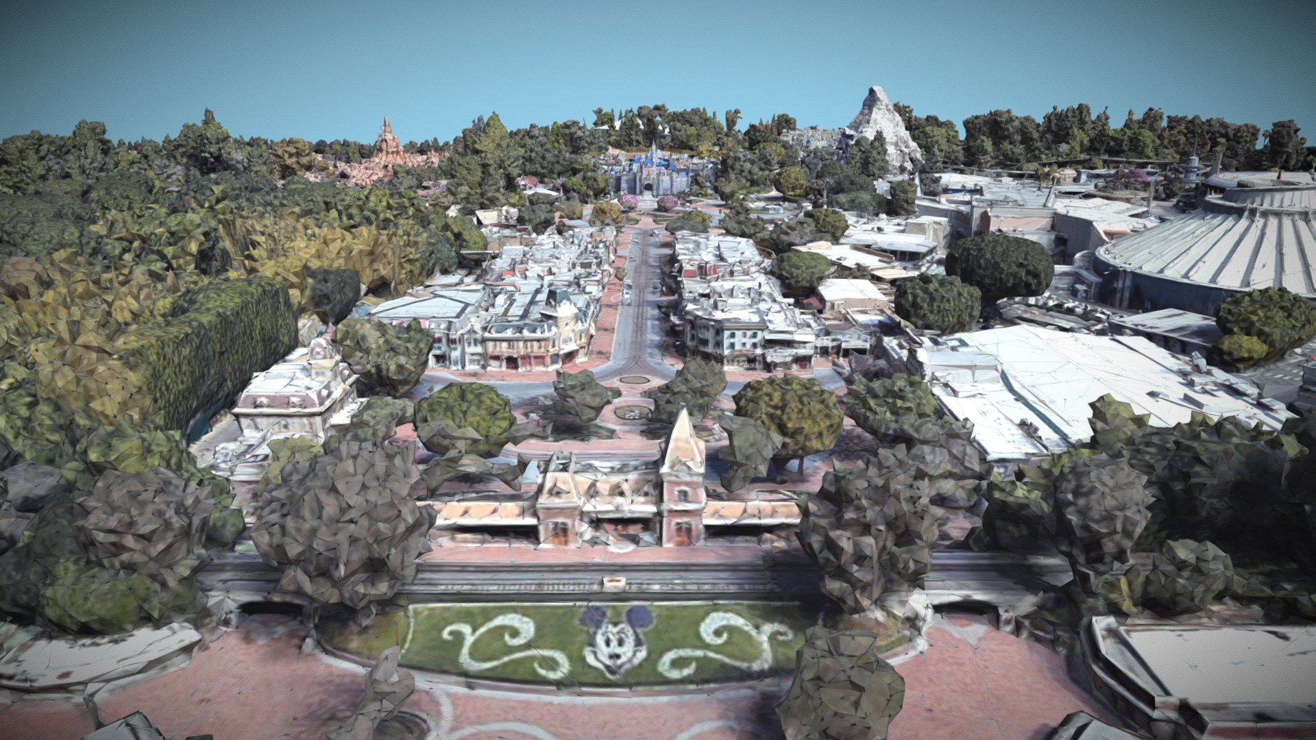 Disneyland, Anaheim, CA, USA - Download Free 3D Model By Brian ...