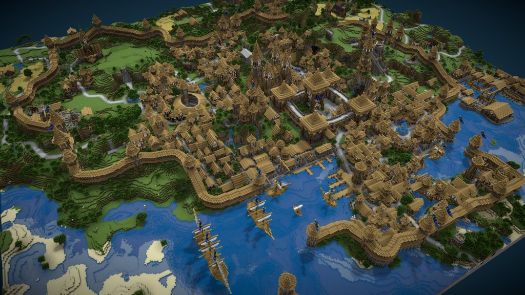 Medieval City - Minecraft