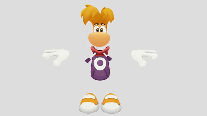 RayMan (textures) 3D Model