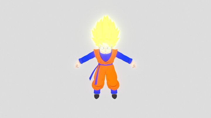 My Ssj Goku Recolor