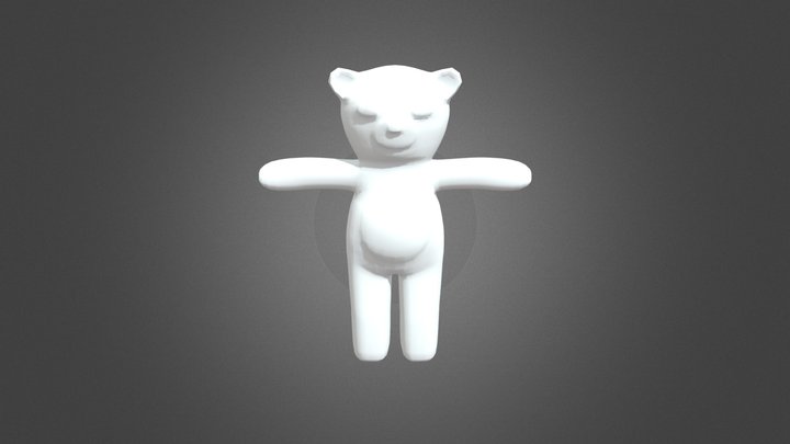 Teddy Bear 3D Model
