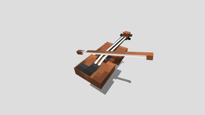 Violin 3D Model