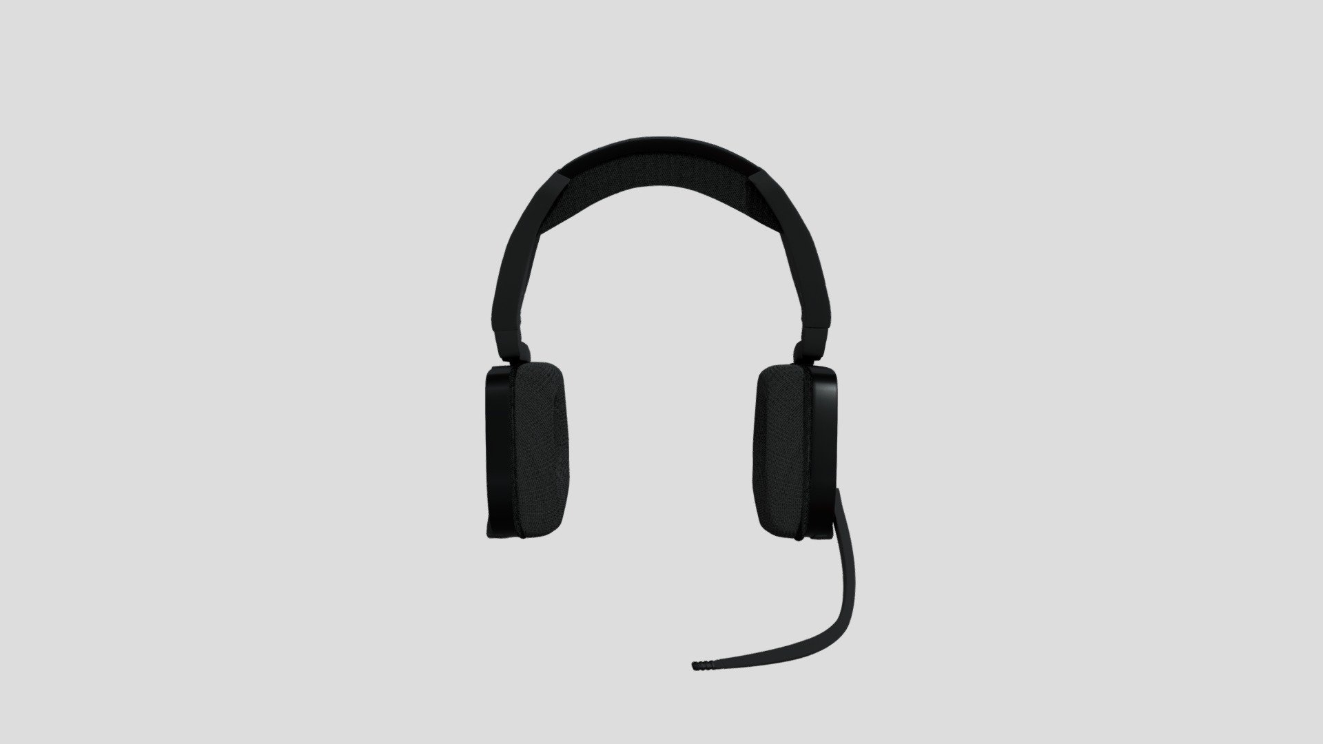 HEADPHONES CORSAIR - 3D model by industrial_creativa [4501232] - Sketchfab