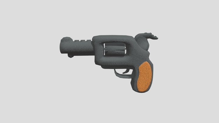 Revolver 3D Model