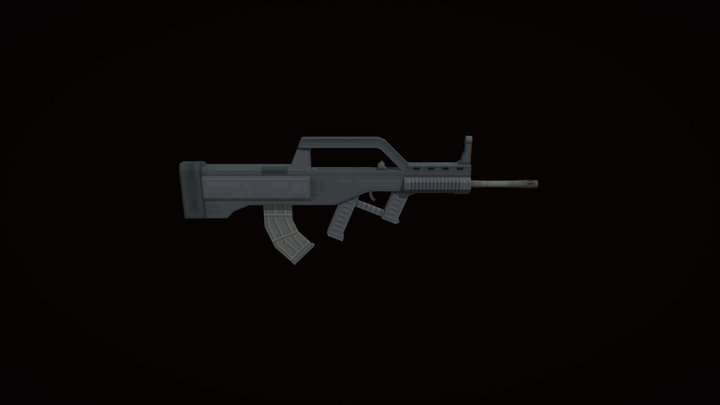 Type-95 AR 3D Model