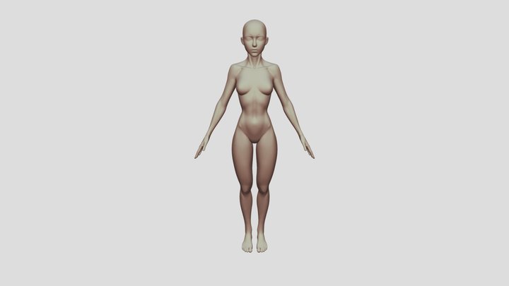 female 3D Model