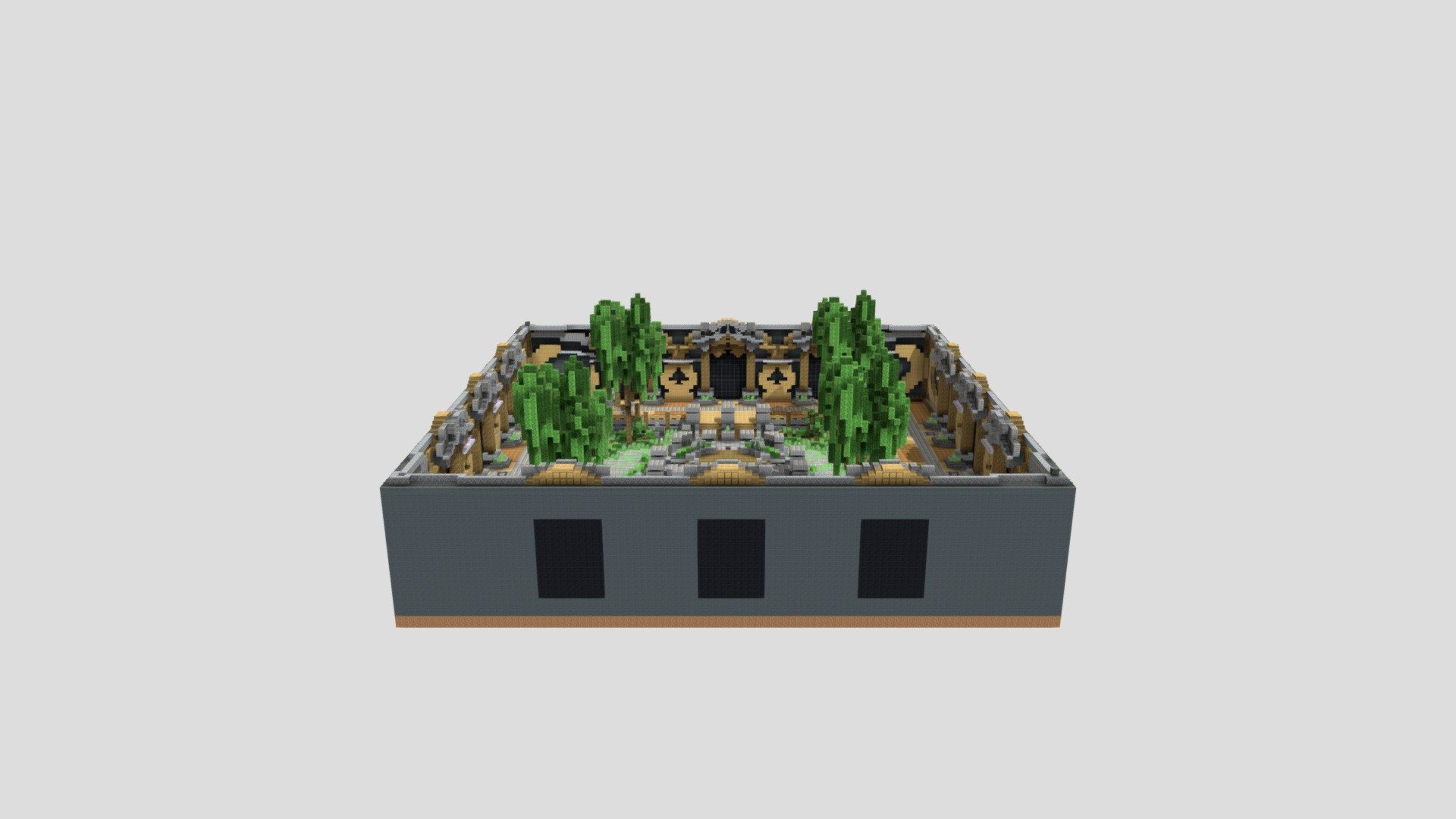 12 Portal Medieval Hub - 3D model by PremadeBuilds.com (@Tofty ...