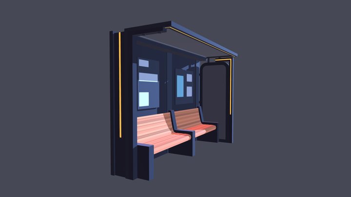 Stop 3D Model