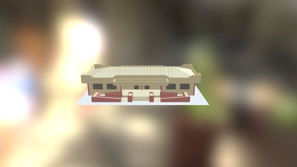 STO Building - 3D model by paolapapuhencinares [4502b87] - Sketchfab