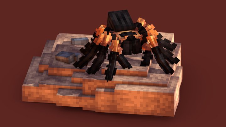Spider 3D Model