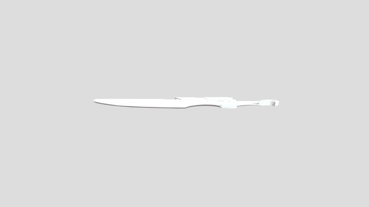 Samira Sword 3D Model