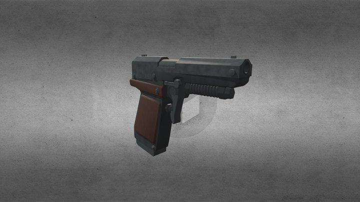Pistol 3D Model