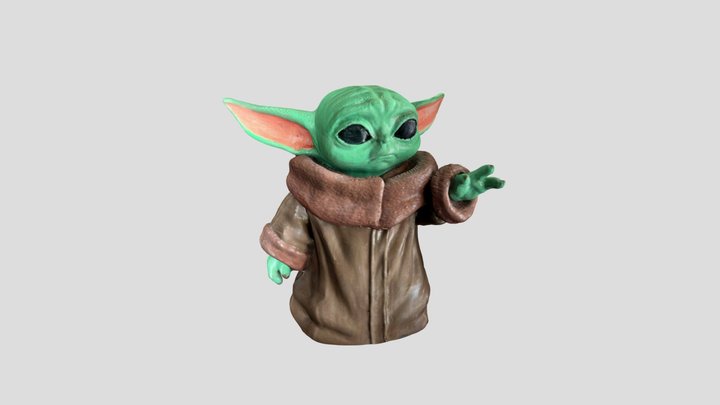 Grogu 3D Model