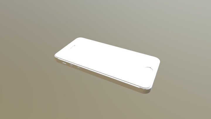 iPhone SE - original Apple dimensions 3D Model