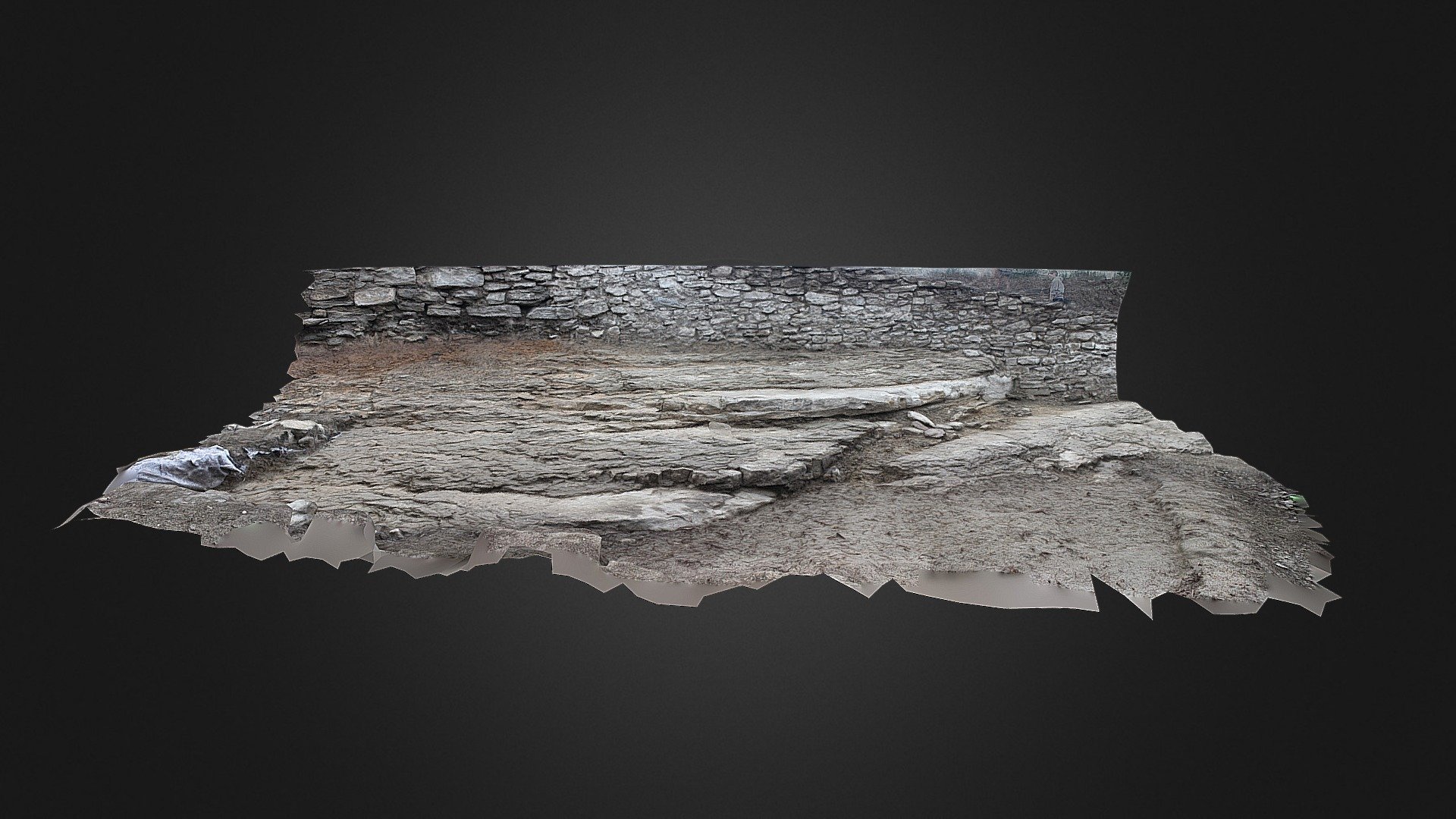 Muralla i roca mare - 3D model by bx19trdd [4507d1e] - Sketchfab