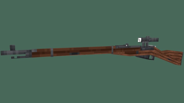 Mosin Nagant M91 30 (BlockFront) 3D Model