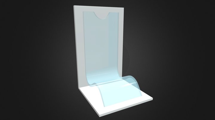 Ladies Sandals Display Stand 3D Model
