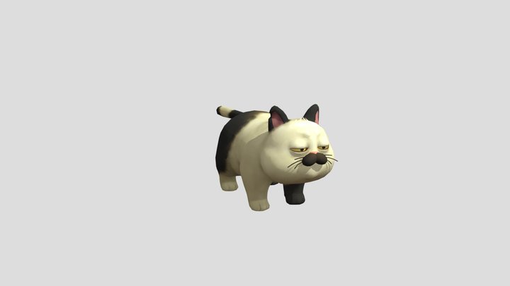 Luca  Machiavelli The Cat 3D Model