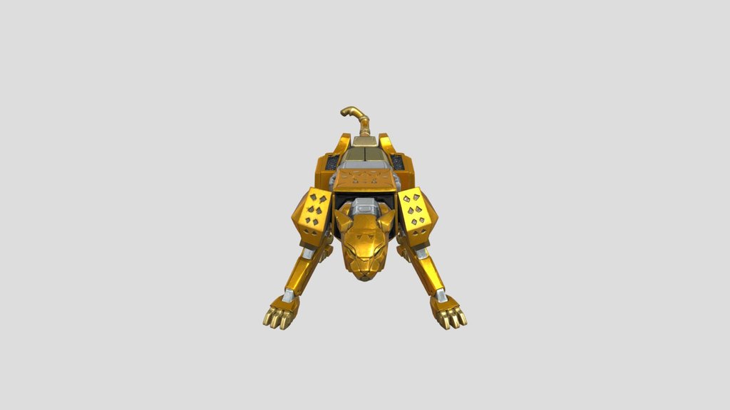 Sierra Force Cheeta Zord remastered