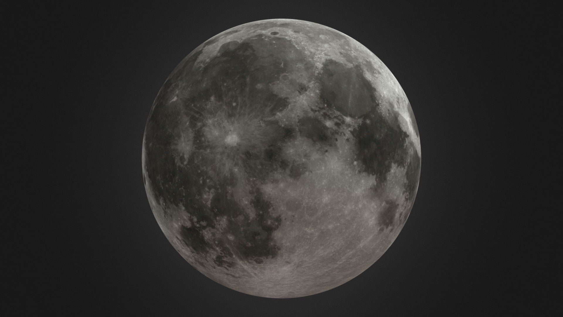 Moon With 2K Textures - Buy Royalty Free 3D model by ayushcodemate ...