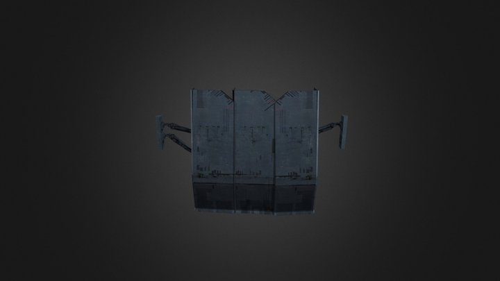 combine-gate 3D Model