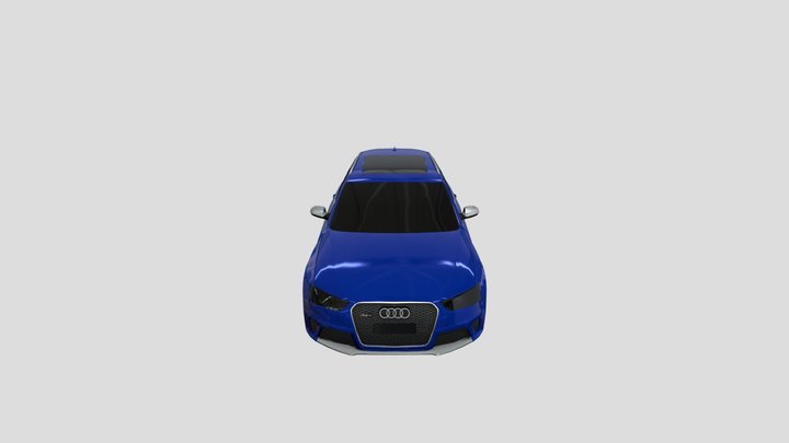 2013_audi_rs4_avant 3D Model