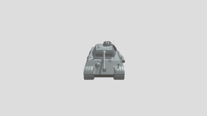Panther 3d Blend 3D Model