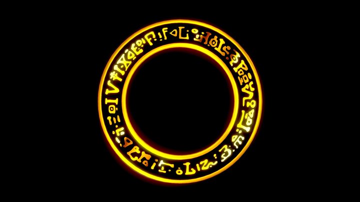 Dark Magician Ring (Yugioh) – Free 3D Model STL