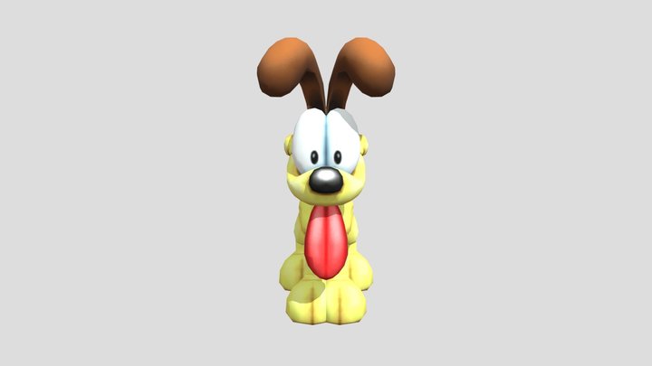PlayStation 2 - Garfield Lasagna World Tour - Od 3D Model
