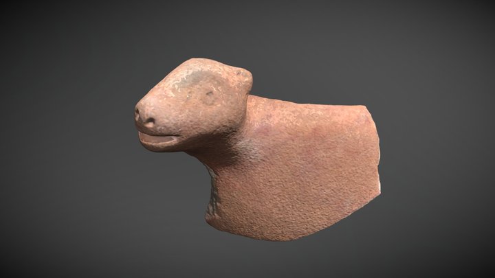Weeden Island Animal Adorno 3D Model