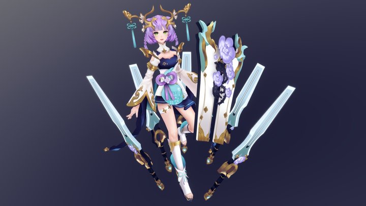 Forever 7 days - Ruyan yu 3D Model
