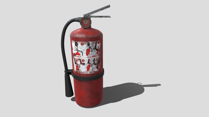FIRE EXTINGUISHER 3D Model